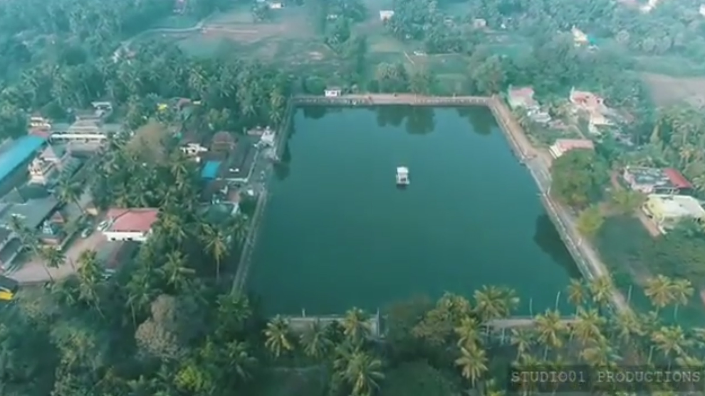 aerial video of kotilingeshwara temple kundapura,koteshwara-deepostava